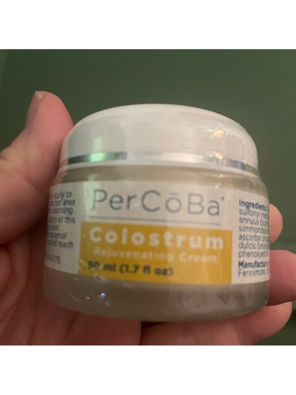 Colostrum Moisturizer for Neck - Face & Hand Cream 1.7 oz NWT